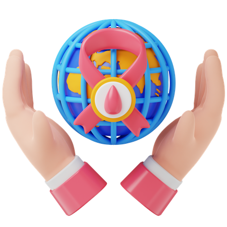 Ribbon  3D Icon