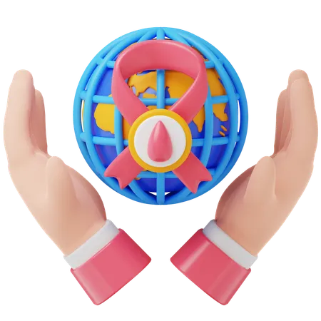 Ribbon  3D Icon