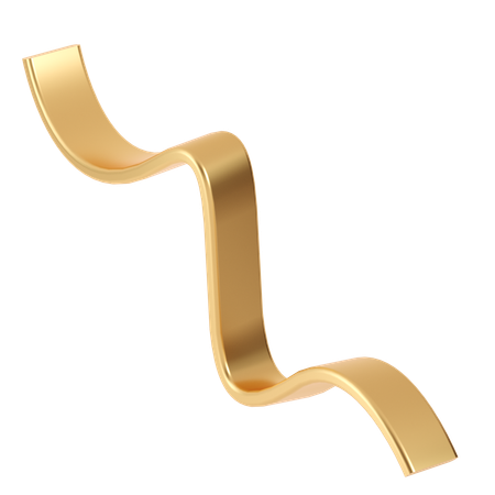 Ribbon  3D Icon