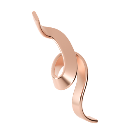 Ribbon  3D Icon