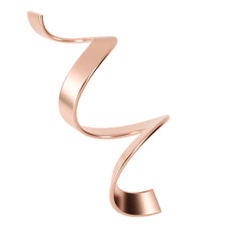 Ribbon  3D Icon
