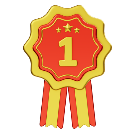 Ribbon Award  3D Icon