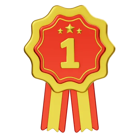 Ribbon Award  3D Icon