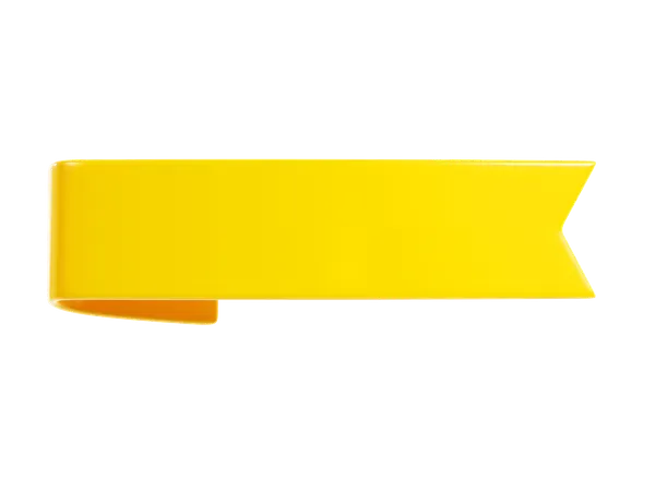 Ribbon Banner  3D Icon