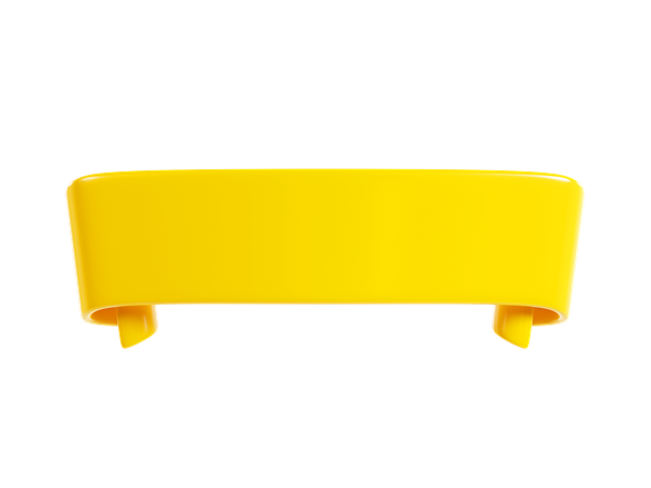 Ribbon Banner  3D Icon