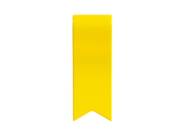 Ribbon Banner  3D Icon
