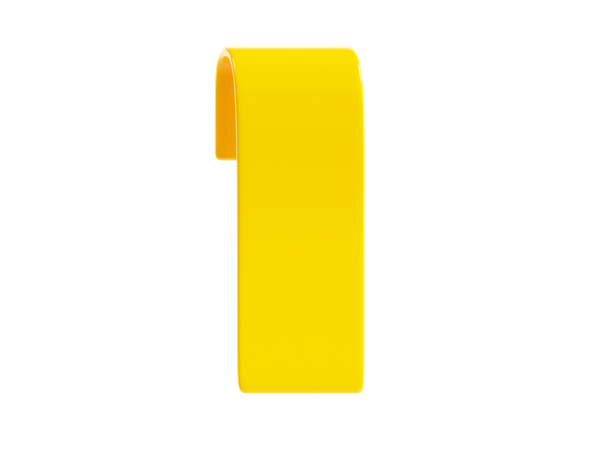 Ribbon Banner  3D Icon
