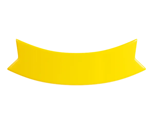 Ribbon Banner  3D Icon