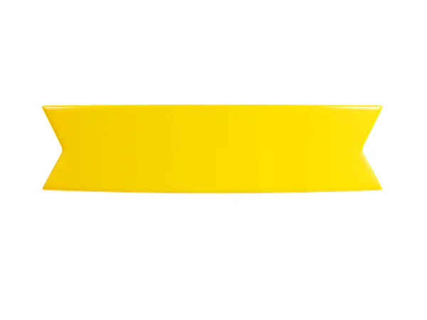 Ribbon Banner  3D Icon