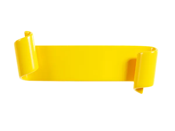 Ribbon Banner  3D Icon