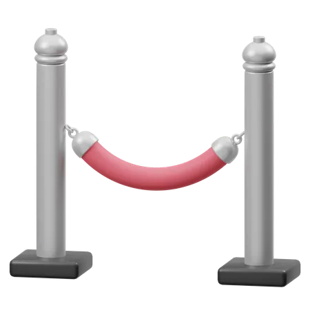 Ribbon barrier  3D Icon