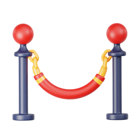 Ribbon Barrier  3D Icon