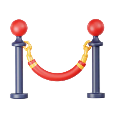 Ribbon Barrier  3D Icon