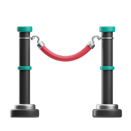 Ribbon Barrier  3D Icon