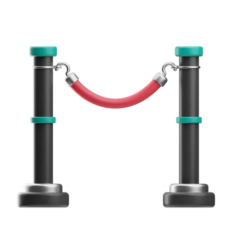 Ribbon Barrier  3D Icon