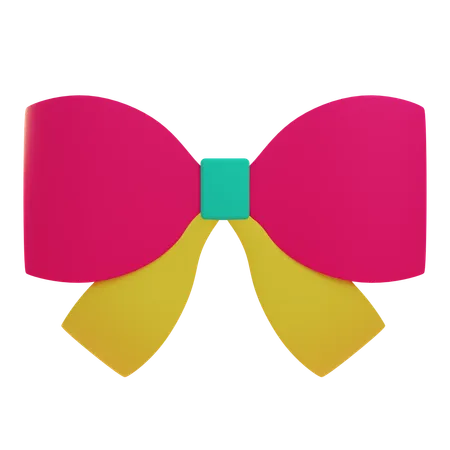 Ribbon bow  3D Icon