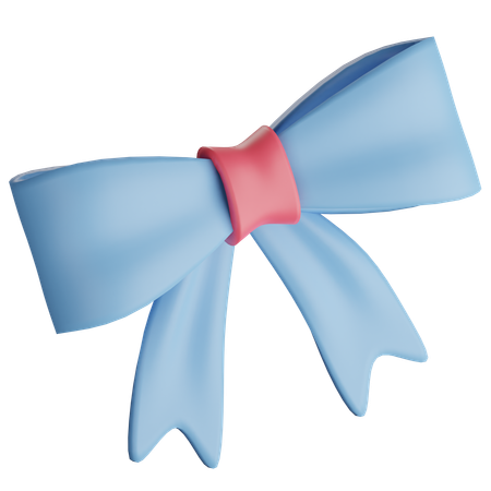 Ribbon Bow  3D Icon