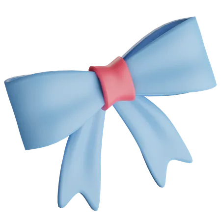 Ribbon Bow  3D Icon