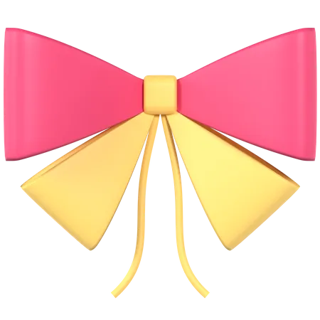 Ribbon Bow  3D Icon