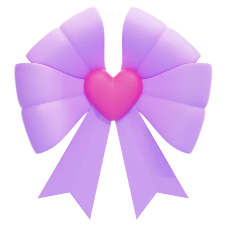 Ribbon Bow  3D Icon