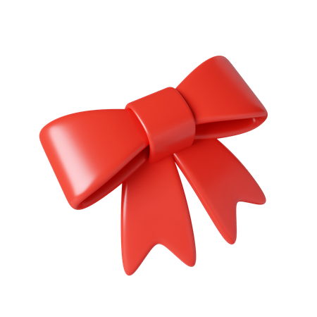 Ribbon Bow  3D Icon