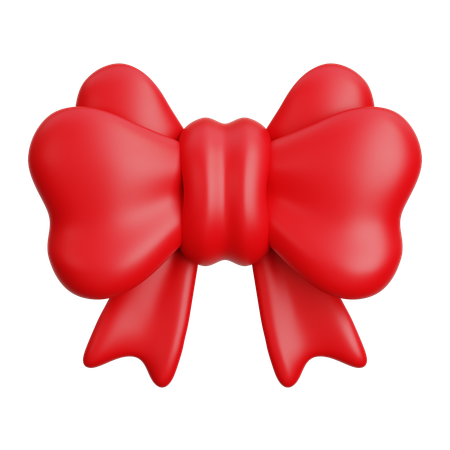 Ribbon Bow  3D Icon