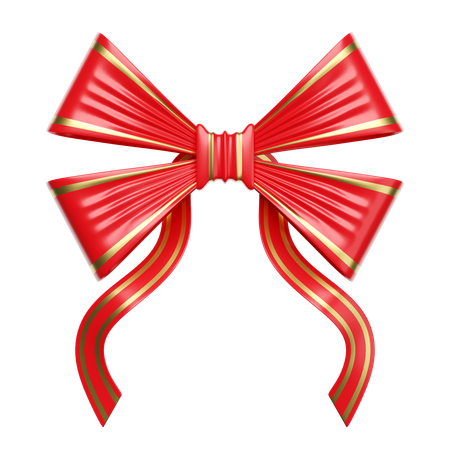 Ribbon Bow  3D Icon