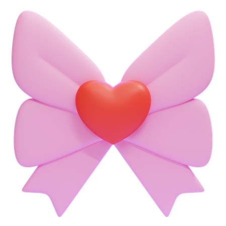 Ribbon Bow  3D Icon