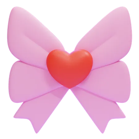 Ribbon Bow  3D Icon