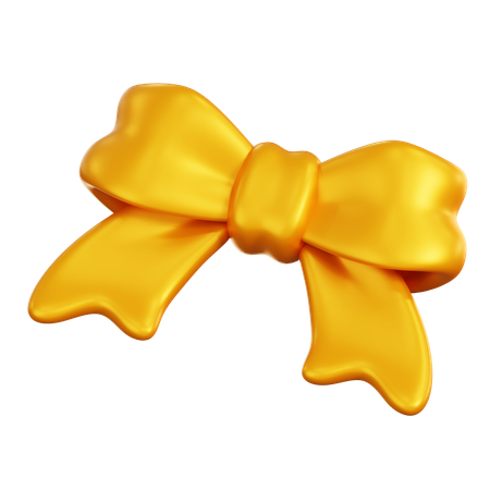 Ribbon Bow  3D Icon