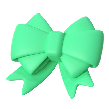 Ribbon Bow  3D Icon