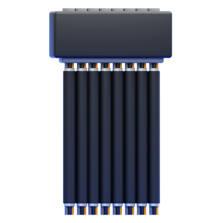 Ribbon Cable  3D Icon