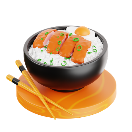 Rice Bowl  3D Icon