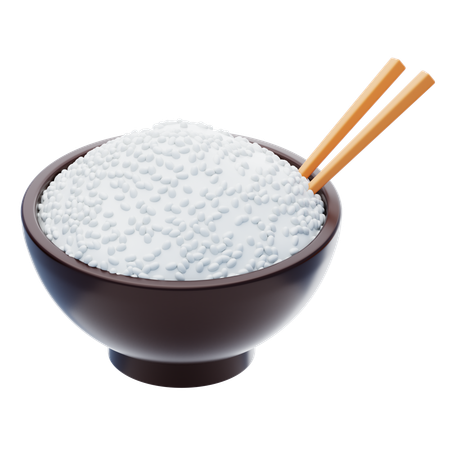 Rice Bowl  3D Icon