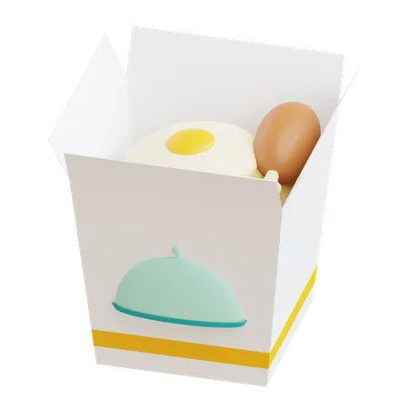 Rice Box  3D Icon