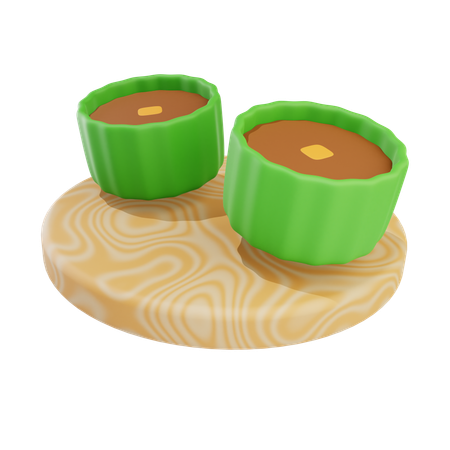 おもち  3D Icon