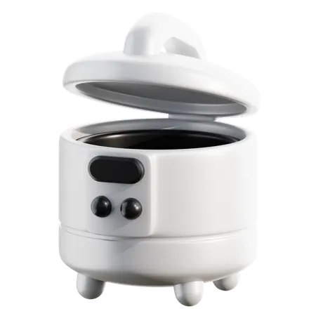 Rice Cooker 3 D Icon 3D Icon