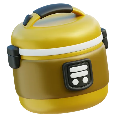 Rice Cooker Home Appliances 3D Icon