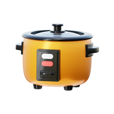 炊飯器  3D Icon