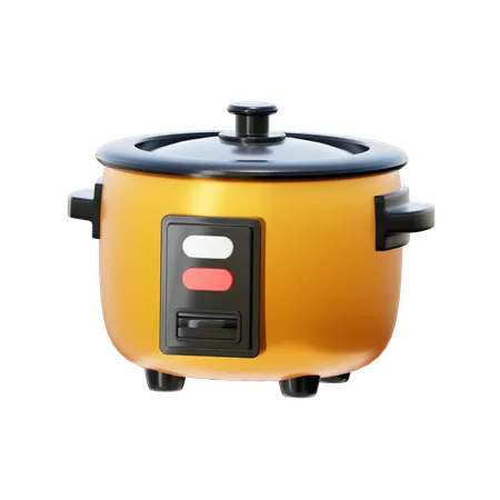 炊飯器  3D Icon