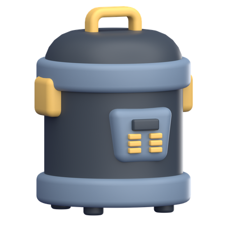 Rice Cooker  3D Icon