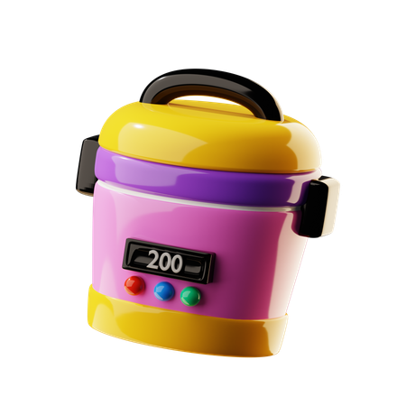 Rice Cooker  3D Icon