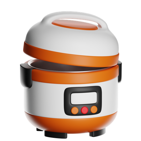 Rice Cooker  3D Icon