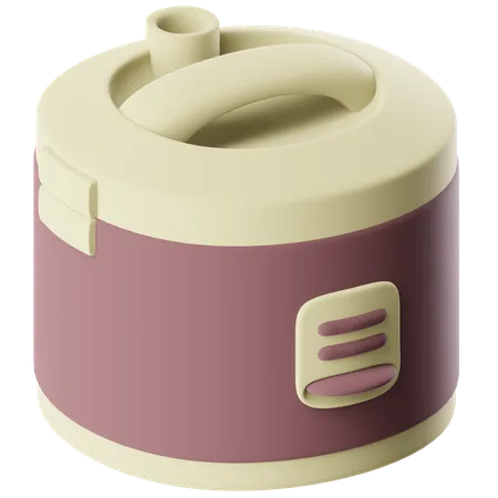 Rice Cooker  3D Icon