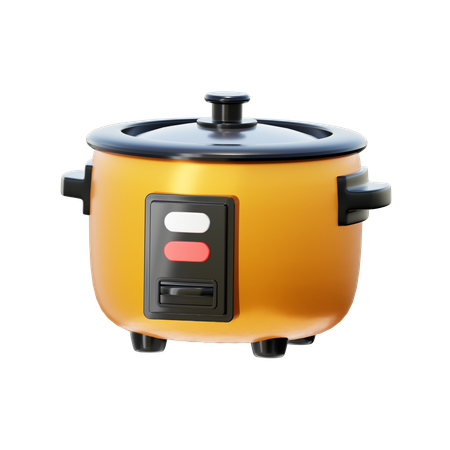 Rice Cooker  3D Icon