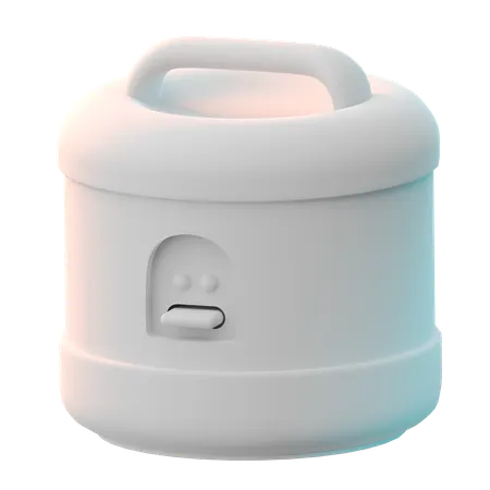Rice Cooker  3D Icon