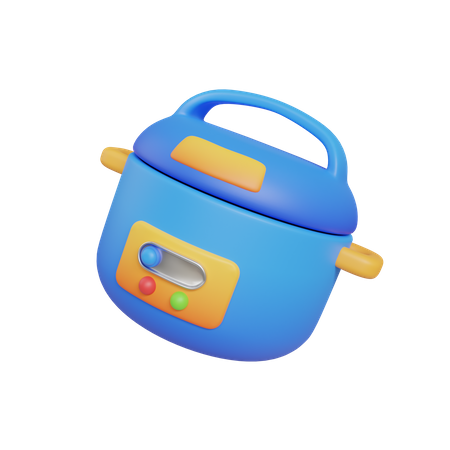 Rice Cooker  3D Icon