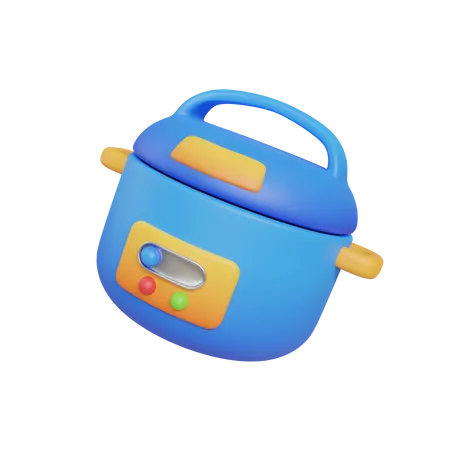 Rice Cooker  3D Icon