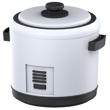 Rice Cooker  3D Icon