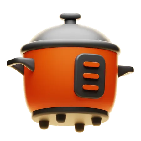 RICE COOKER  3D Icon